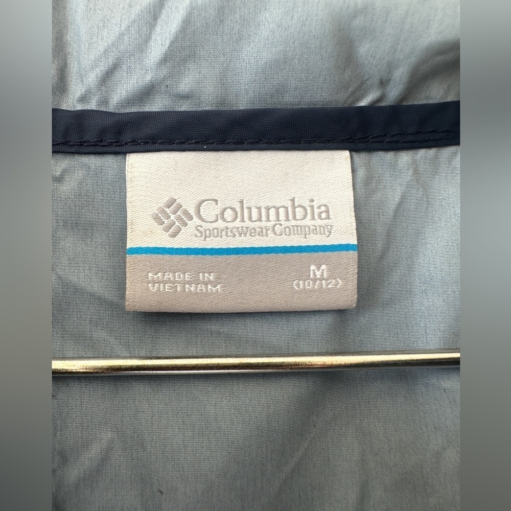 Columbia Spring Hooded Jacket - Blue/Navy - Size 10/12 - Picture 3 of 8